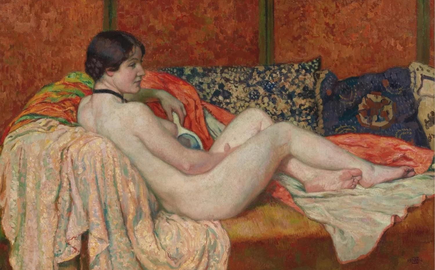 Modella a riposo, Maud